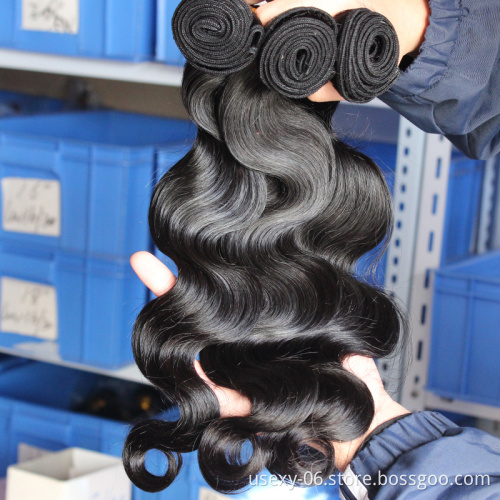 Hair Wholesale Virgin Brazilian Hair Weave Vendors Human Hair Extension Bundles With Closure